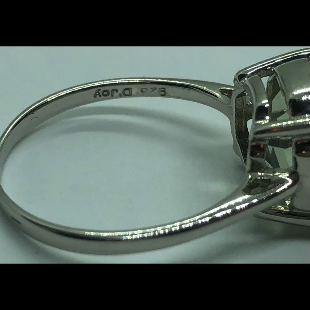 Montezuma Prasiolite 925 Solitaire - Picture 3 of 4